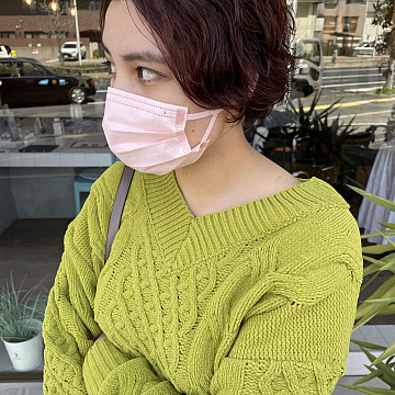 ショートパーマSign 南区皆実町美容室サイン