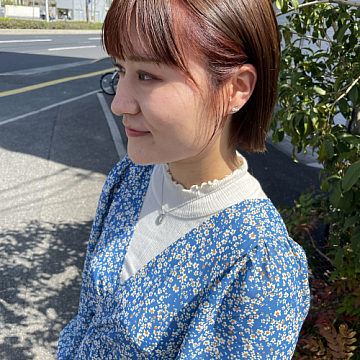 ボブ×インナーSign 南区皆実町美容室サイン