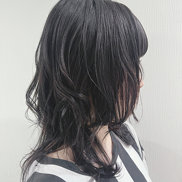 ウルフ Sign 南区皆実町美容室サイン