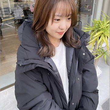 くびれ巻きSign 南区皆実町美容室サイン