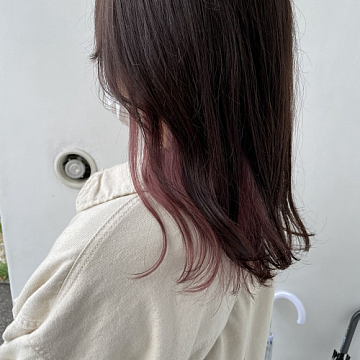 春カラーSign 南区皆実町美容室サイン