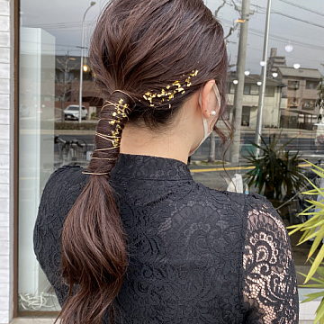 お呼ばれヘア Sign 南区皆実町美容室サイン