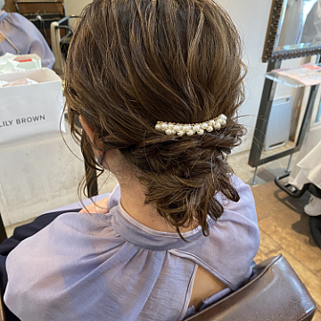 お呼ばれアレンジ Sign 南区皆実町美容室サイン