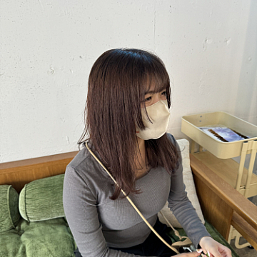 オレンジブラウン sea by Sign 中区大手町美容室シーバイサイン