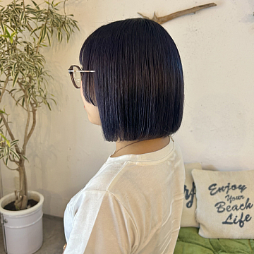 ディープラベンダーsea by Sign 中区大手町美容室シーバイサイン