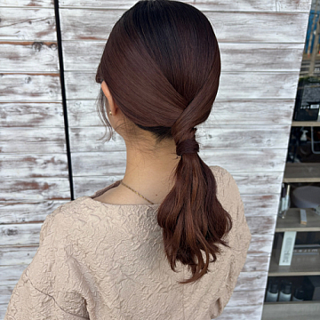 お呼ばれヘアSign南区皆実町美容室サイン