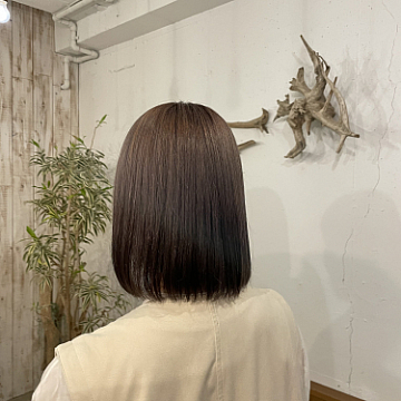秋カラーsea by Sign 中区大手町美容室シーバイサイン