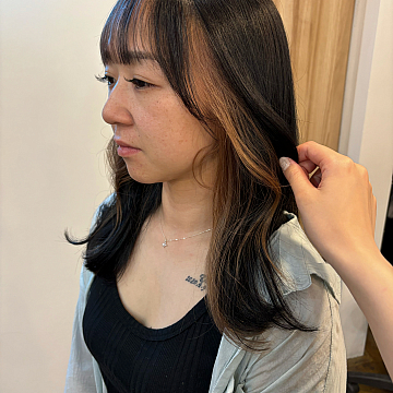 インナーカラー Sign honey 南区宇品美容室サインハニー