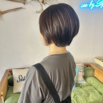 ショートスタイルsea by Sign 中区大手町美容室シーバイサイン