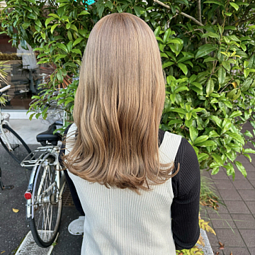 オリーブグレージュSign 南区皆実町美容室 サイン