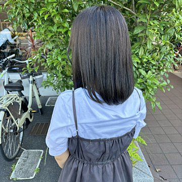 オリーブグレージュSign南区皆実町美容室サイン