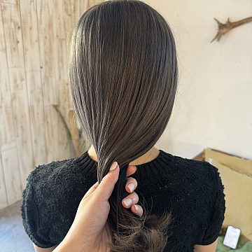 グレージュカラー sea by Sign 中区大手町美容室シーバイサイン