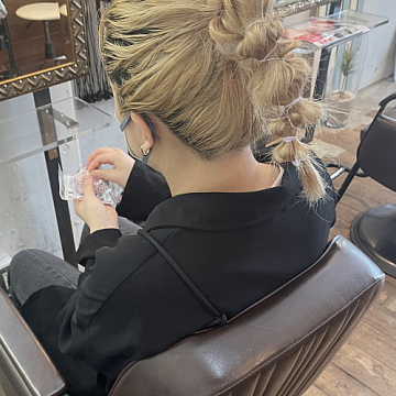 ポコポコアレンジ Sign 南区皆実町美容室 サイン