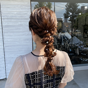 ヘアセット Sign 南区皆実町美容室サイン