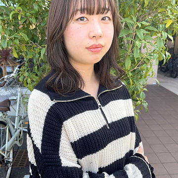 オリーブブラウン Sign 南区皆実町美容室サイン