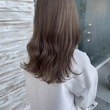 ミルクベージュSign 南区皆実町美容室サイン