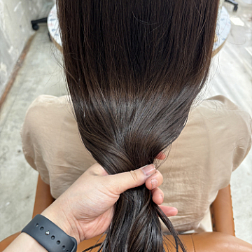 チョコブラウンday's eye Sign 南区皆実町美容室デイジーサイン