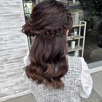 推し活にぴったり!かわいいアレンジヘアセット