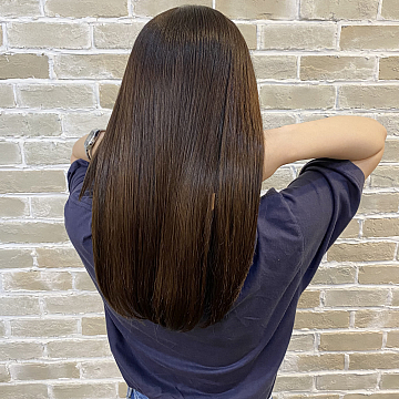 ナチュラルブラウン Sign honey 南区宇品美容室サインハニー