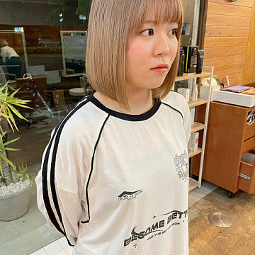 これからの季節にSign 南区皆実町美容室サイン