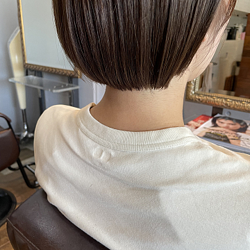 ミニボブSign 南区皆実町美容室サイン