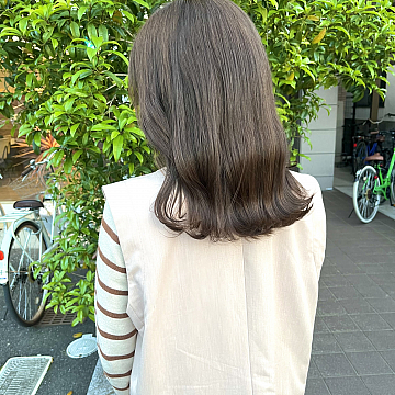 モカグレージュ Sign 南区皆実町美容室サイン