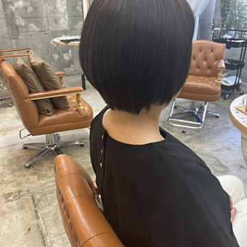 丸みショート day's eye Sign 南区皆実町美容室デイジーサイン