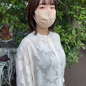 ミディアムボブ Sign 南区皆実町美容室サイン