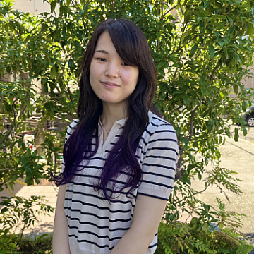 グラデパープル Sign 南区皆実町美容室サイン