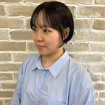 丸みショート Sign honey 南区宇品美容室 サインハニー