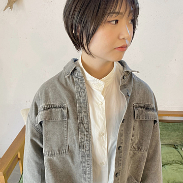 ショートボブ sea by Sign 中区大手町美容室シーバイサイン