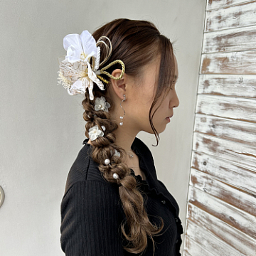 前撮りヘア sea by Sign 中区大手町美容室シーバイサイン