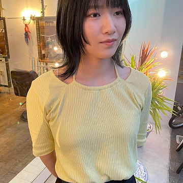 ウルフSign 南区皆実町美容室サイン