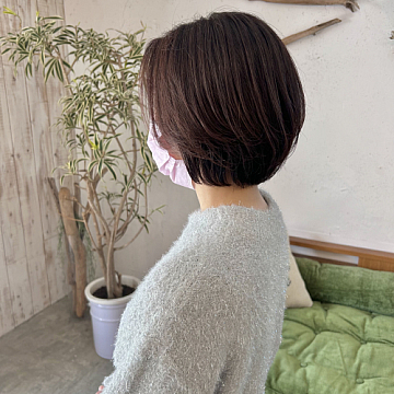 大人ボブ sea by Sign 中区大手町美容室シーバイサイン