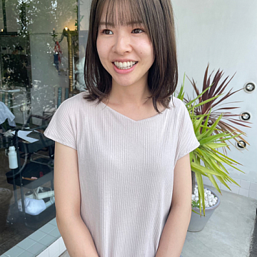 ミディアムレイヤーSign 南区皆実町美容室サイン