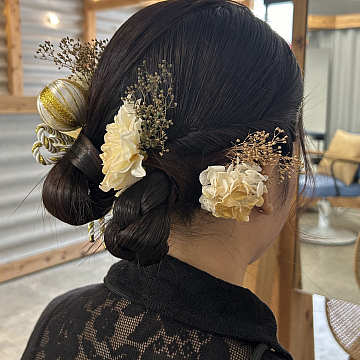 前撮りヘア sea by Sign 中区大手町美容室シーバイサイン