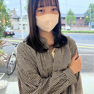 ミディアムレイヤー Sign 南区皆実町美容室サイン