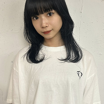 ブルーブラック sea by Sign 中区大手町美容室シーバイサイン