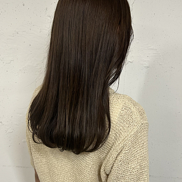 マロンベージュ sea by Sign 中区大手町美容室シーバイサイン